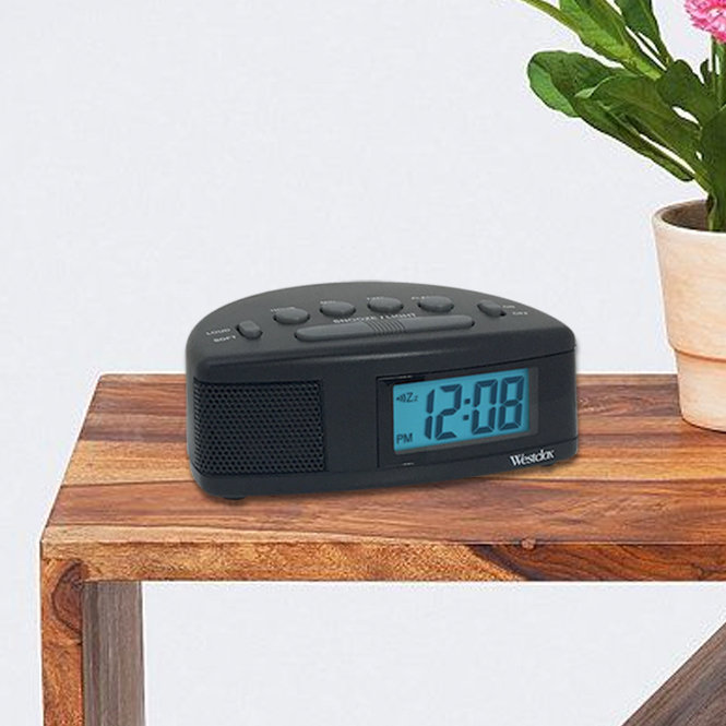 Latitude Run® Super Loud LCD Alarm Clock & Reviews Wayfair